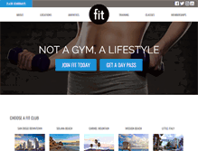 Tablet Screenshot of fitathletic.com